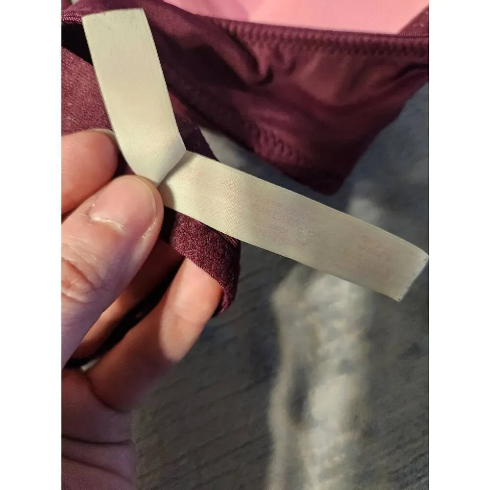 Victoria's Secret PINK Size 32A Super Push Up Bra Maroon - Picture 4 of 4